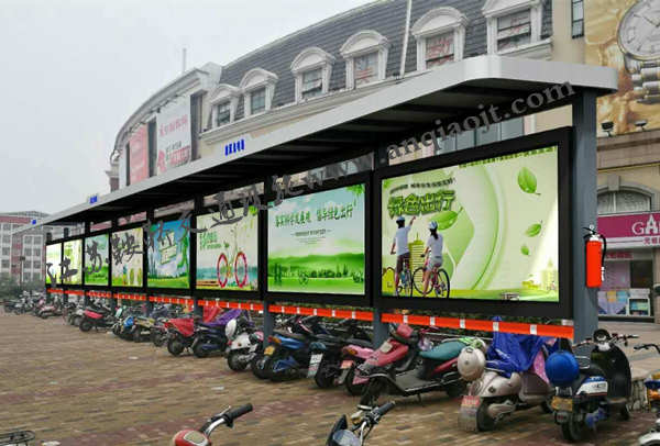 河南郑州公共自行车棚案例